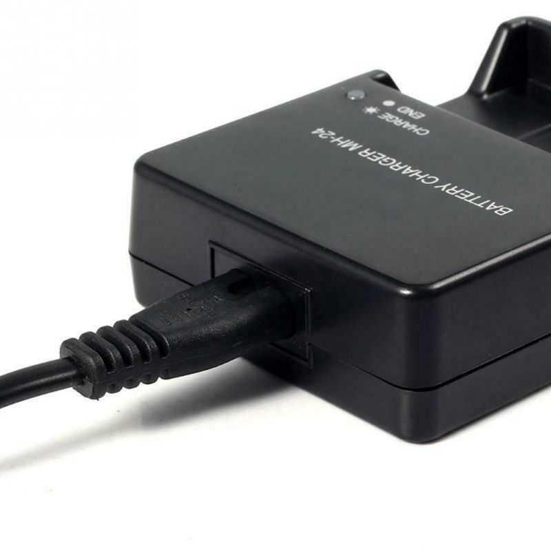 Terbaru BRDRC Charger Baterai Kamera MH-24 for Nikon P7000 D5100 D5200 D5300 - BR100