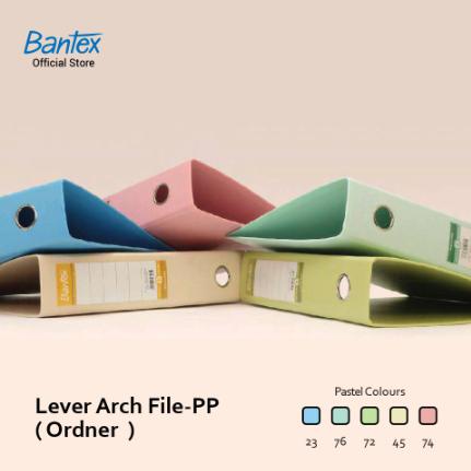 

New! Bantex Lever Arch File Ordner PP Folio 7cm Pastel colours #1465 !!