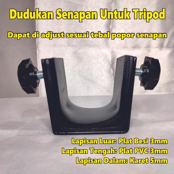 Dudukan Senapan Untuk Tripod (Hanya Dudukan, Tidak Termasuk Tripod)