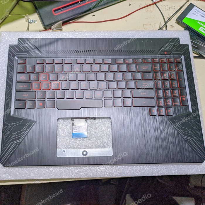 Bae New Frame Keyboard Asus Rog Fx504 Fx504G Fx504Ge Fx504Gd Fx504Gm Ori
