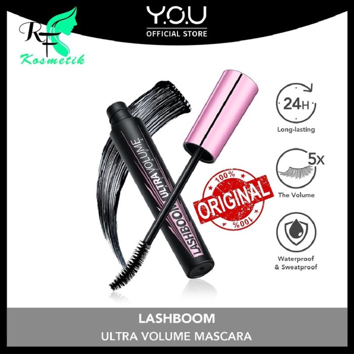 YOU LASHBOOM ULTRA VOLUME MASCARA/WATERPROOF