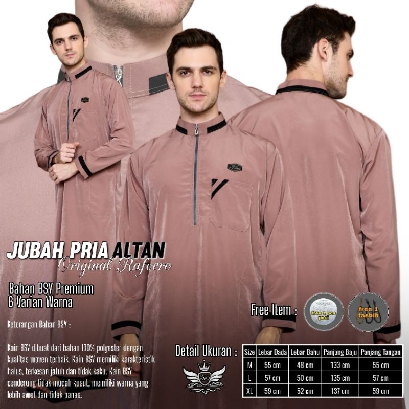 Jubah Pria Altan Rafvero