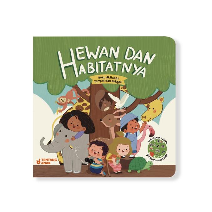 

SALE Tentang Anak - Velcro Activity Book: Hewan dan Habitatnya | Busy Book Termurah