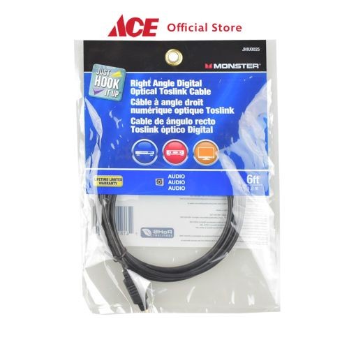 Ace - Monster Kabel Audio Toslink 1.8 M Audio Ready