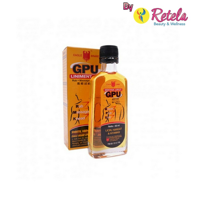 Minyak Urut Gpu Cap Lang 60Ml