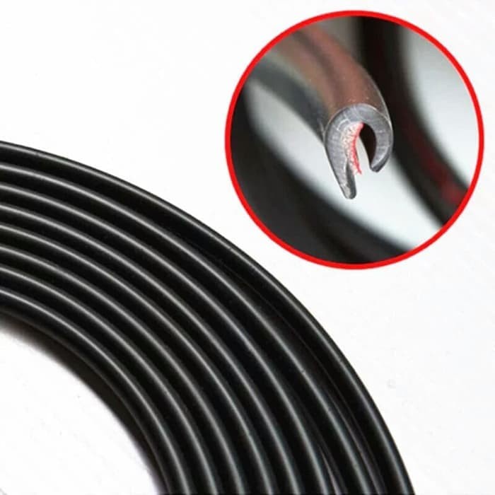 List Pintu Karet / Pelindung Sisi Pintu 5M Untuk Mobil Toyota Avanza Ready