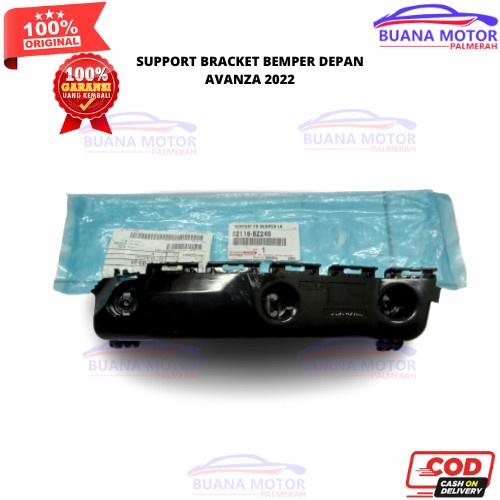 Support Bracket Bumper-Breket Bemper Depan Avanza 2022 Original Ready
