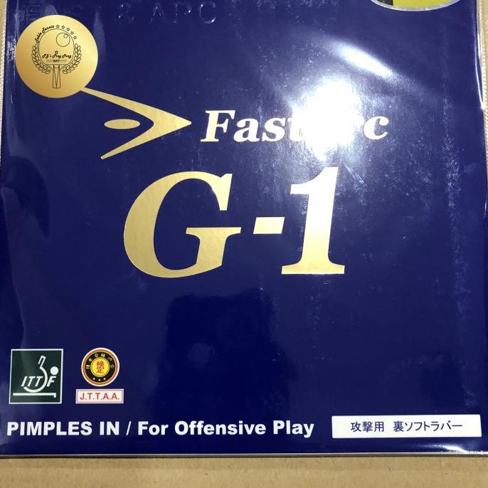 Nittaku Fastarc G1 dan G1 Max - Hitam,Super Thickness