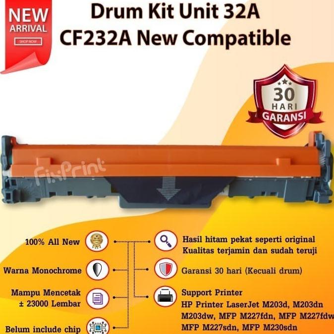 Drum Unit Imaging M227 M203 M206 M230 M230A 230A 30A 32A Cf232 Chip Star