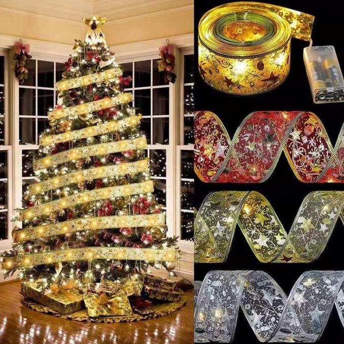 

{ Alee_Ale } Pita Lampu Led Dekorasi Pohon Natal Murah Pita Lilit Lampu Kawat Murah Stok Terbatas