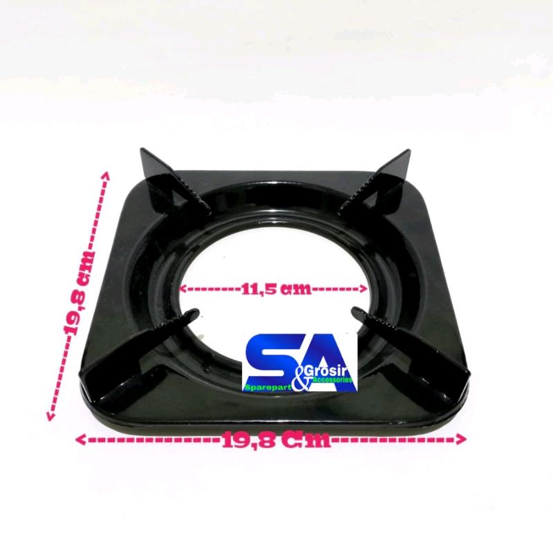 Tatakan Kompor Model Winn Gas - Nampan/Tungku Dudukan Kompor Gas