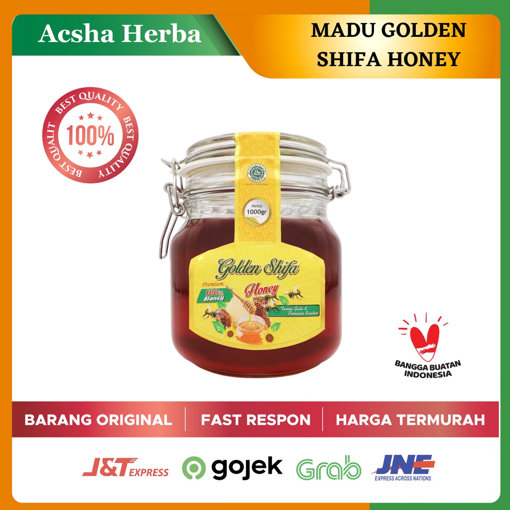 

Madu Golden Shifa 1Kg Gratis Sendok Madu Madu Murni