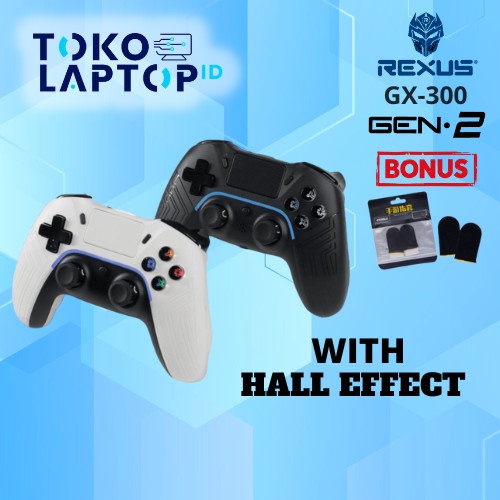 REXUS GX300 / GX-300 GAMEPAD JOYSTICK BLUETOOTH WIRELESS