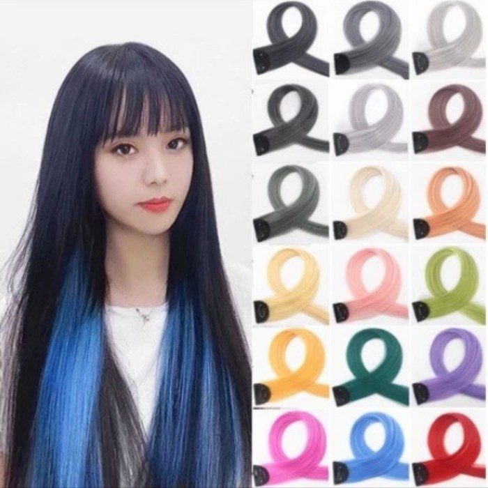 HAIR CLIP HIGH LIGHT NATURAL. HAIR CLIP WARNA