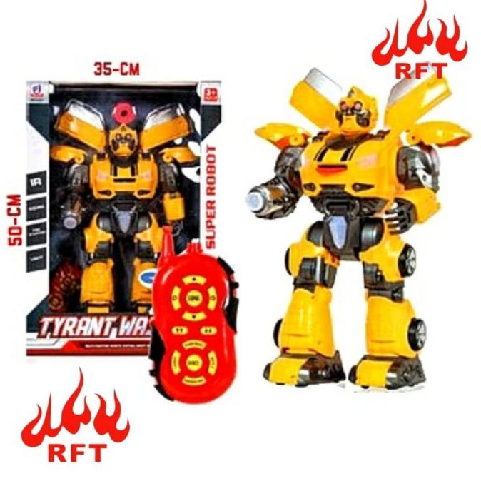 Silahkan Order] MAINAN ROBOT REMOTE TRANSFORM BEE JUMBO