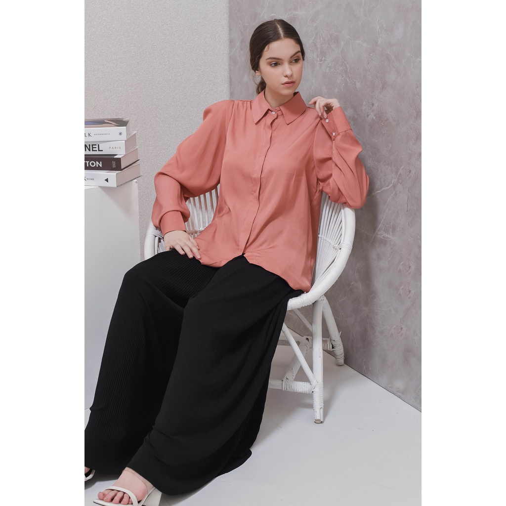 Benang Jarum - Coral Aimer Shirt