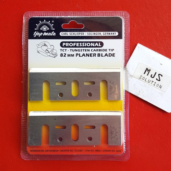 TJAP MATA CAP MATA MATA PISAU MESIN SERUT PLANER BLADE KETAM TCT -Lulas G