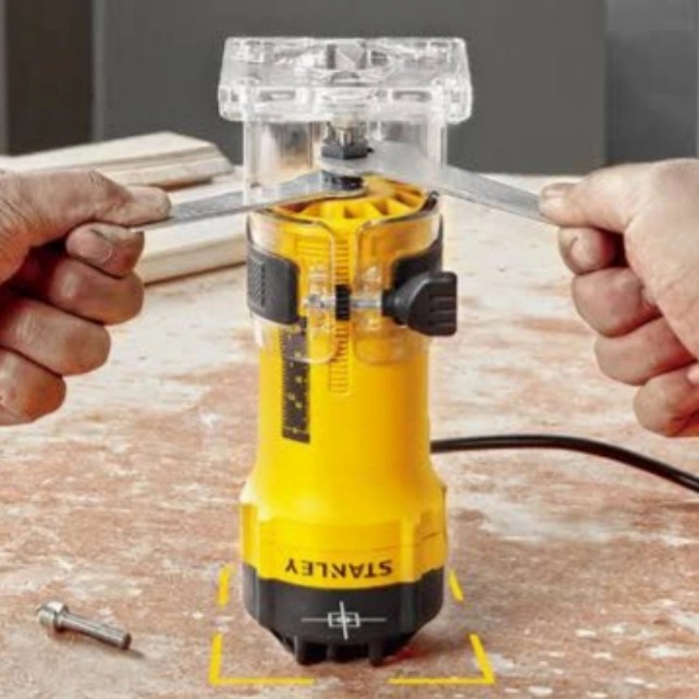 Mesin Router Trimmer ST55 Stanley mesin profil kayu 550W Stanley ST 55 -Lulas G