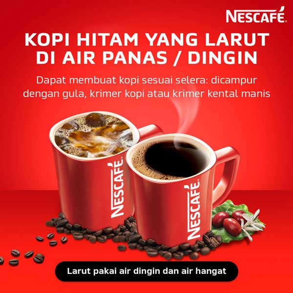 

Nescafe Classic Kopi Instan Sachet Bag 90Gr X 4