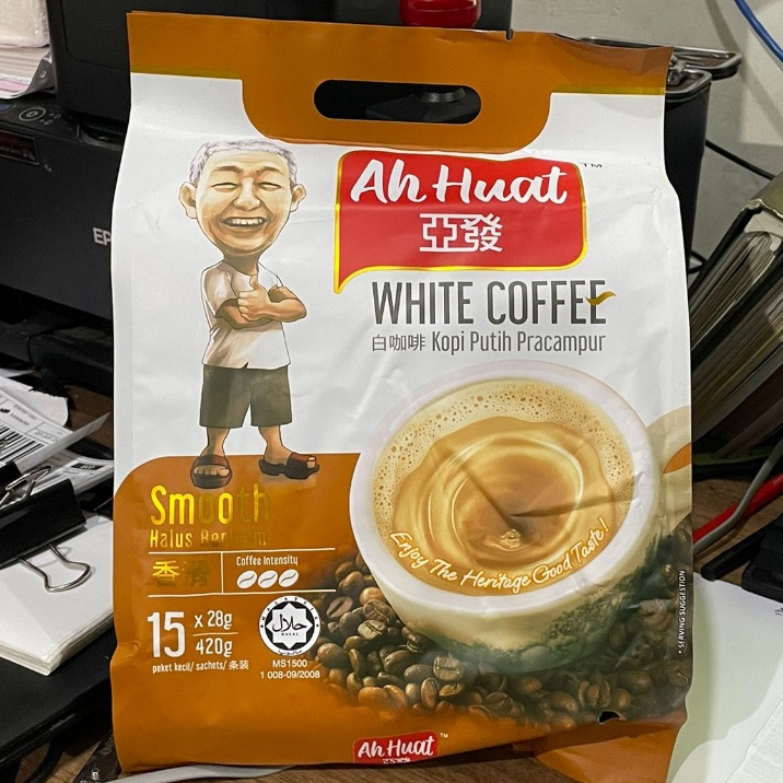 

Kopi Ahuat White Coffee Smooth / Kopi Susu Terbaik Sashet