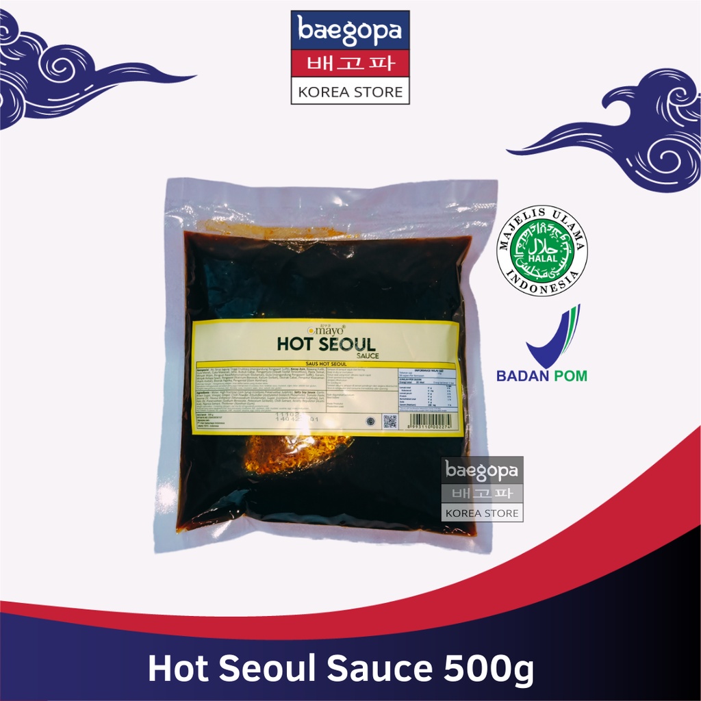 

Omayo Hot Seoul Sauce Korea 500 G Halal