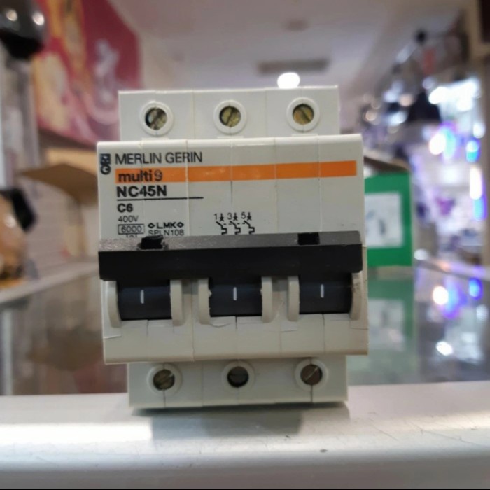Mcb Merlin Gerin Multi9 3 Phase 6A,10A & 16A