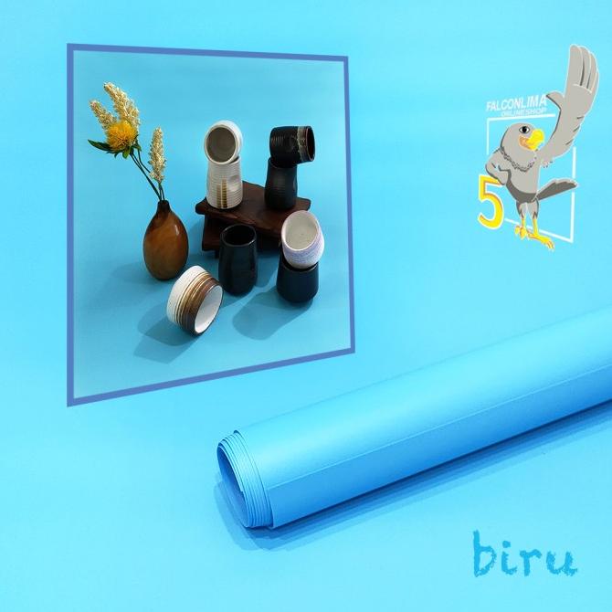 Background Foto Produk / Alas Foto Bahan PVC Warna Solid 2 sisi
