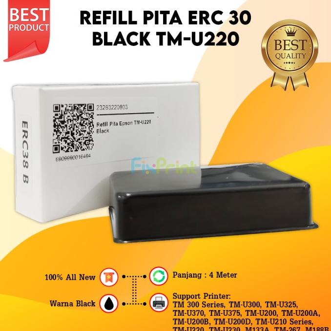 Pita Refill Cartridge Eprint Epson Erc30 Erc38 Erc 30 Erc 38 Tmu220 Star