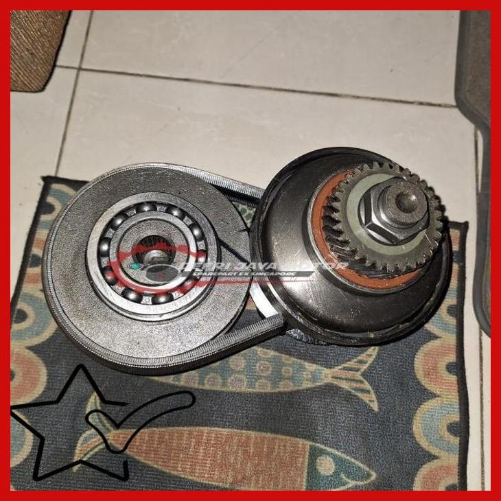 PULLEY MATIC CVT JUKE LIVINA L11 PULLY MATIC KOMPLIT SABUK BELT CVT [STO]