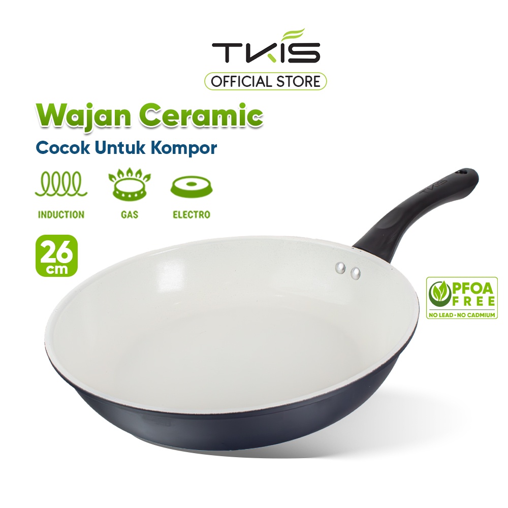 TKIS Fry Pan anti lengket 26cm Wajan Penggorengan Anti Lengket TK-A866