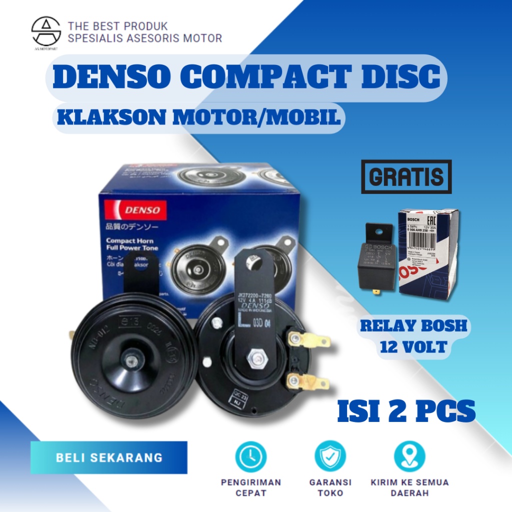 [TREND STYLE] KLAKSON DENSO KEONG KLAKSON DENSO MODEL KEONG KLAKSON KEONG DENSO WATERPROOF KLAKSON