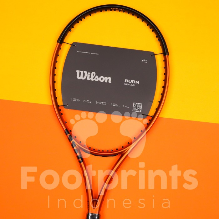 Promo Raket Tenis Wilson Burn 100 Uls V5 2023 Tennis Racket 260 Gr Original