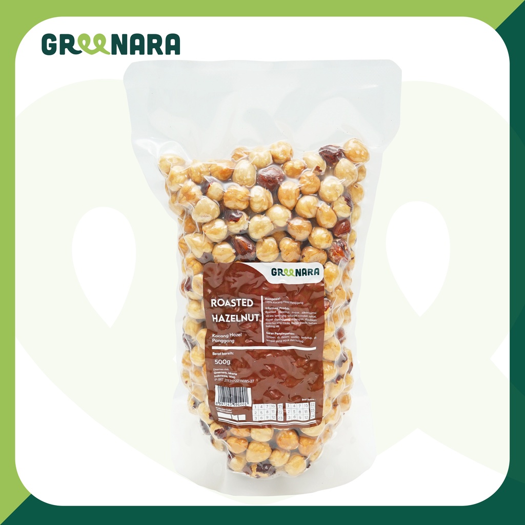 

Kacang Hazel Panggang 500Gr / Roasted Natural Hazelnut