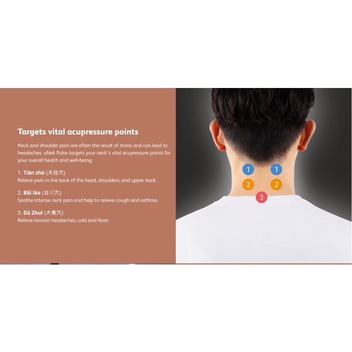 JM- OSIM uNek Pulse Neck Massager, Alat Pijat Pijit Leher Terapi Leher