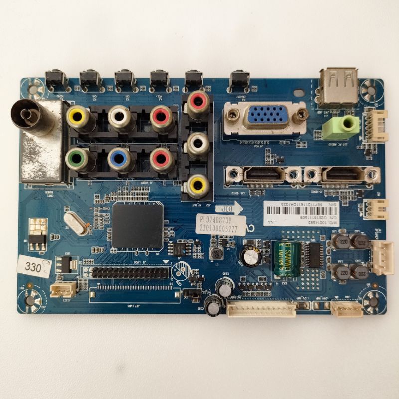 mb ori mainboard led tv Polytron PLD 24D820 PLD24D820