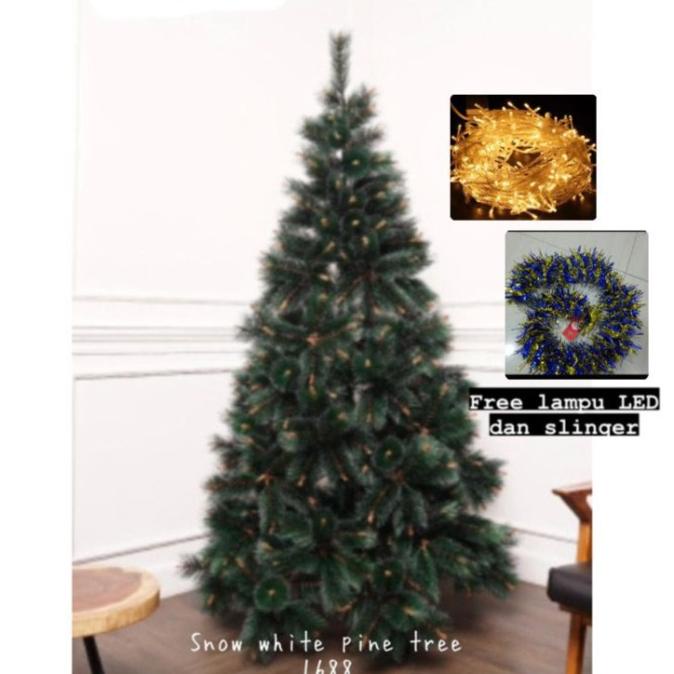 POHON NATAL SNOW WHITE PINE TREE 3FT/90CM JD1688