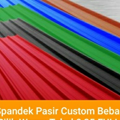 SPANDEK PASIR WARNA MERAH DAN HITAM BEBAS ONGKIR