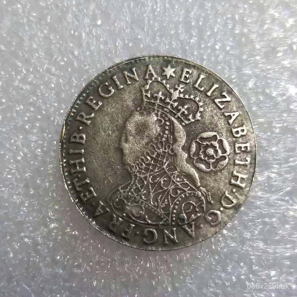 Kerajinan Kuno1562Koin Peringatan Perak Inggris Kuningan1643