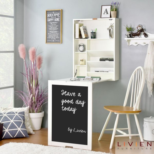 Meja Belajar Transformer - Meja Kerja Lipat - Livien Furniture