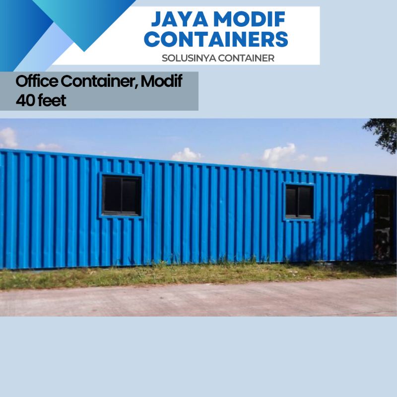Container Office 40 Feet (Jual/Sewa/Modif) - 40/20Feet Office Dry kosong Storage