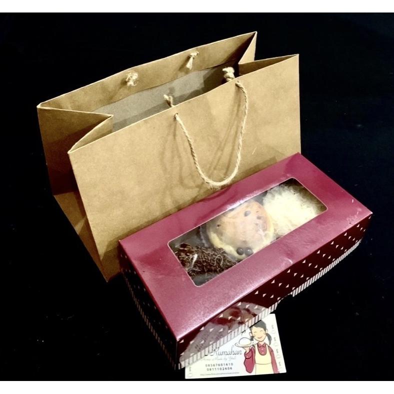 

Big Sale - Paper Bag 24x13x15cm Ekonomis dijual Per Lusin Tali Bahan Goni