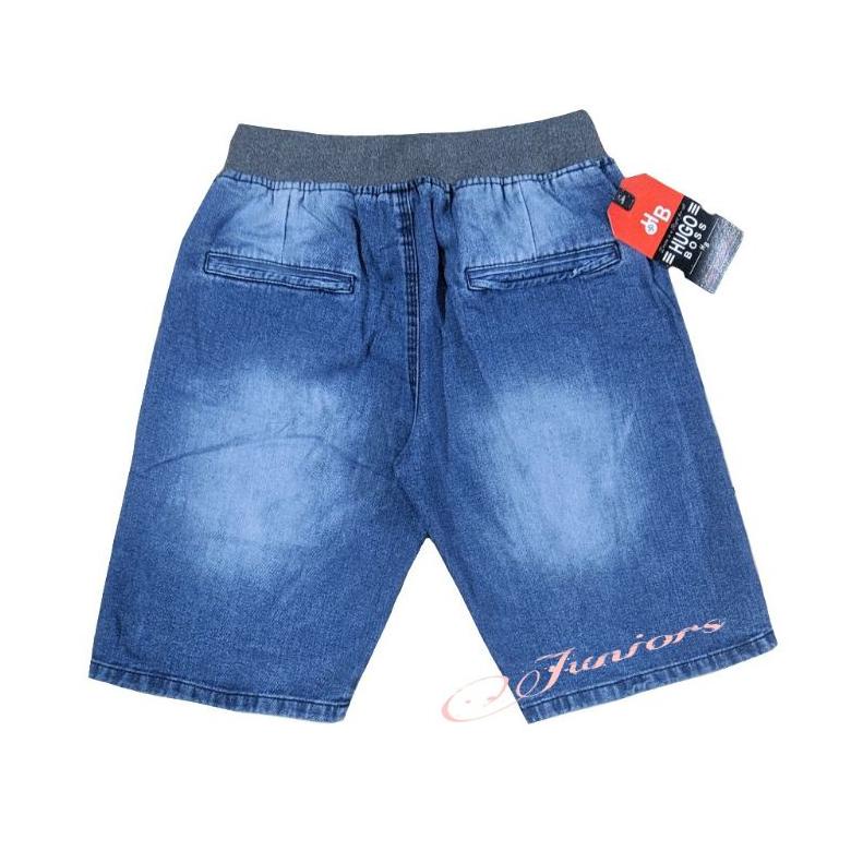 Terlaris JEANS PENDEK PRIA HUGO RIP ,.