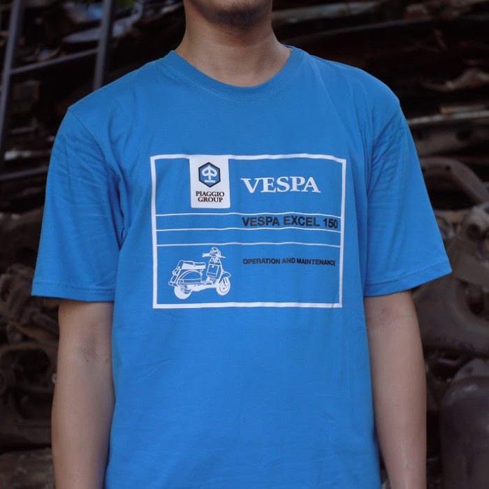 Terbaru Kaos Vespa Excel Manual Book Operation Maintenance Promo Terlaris