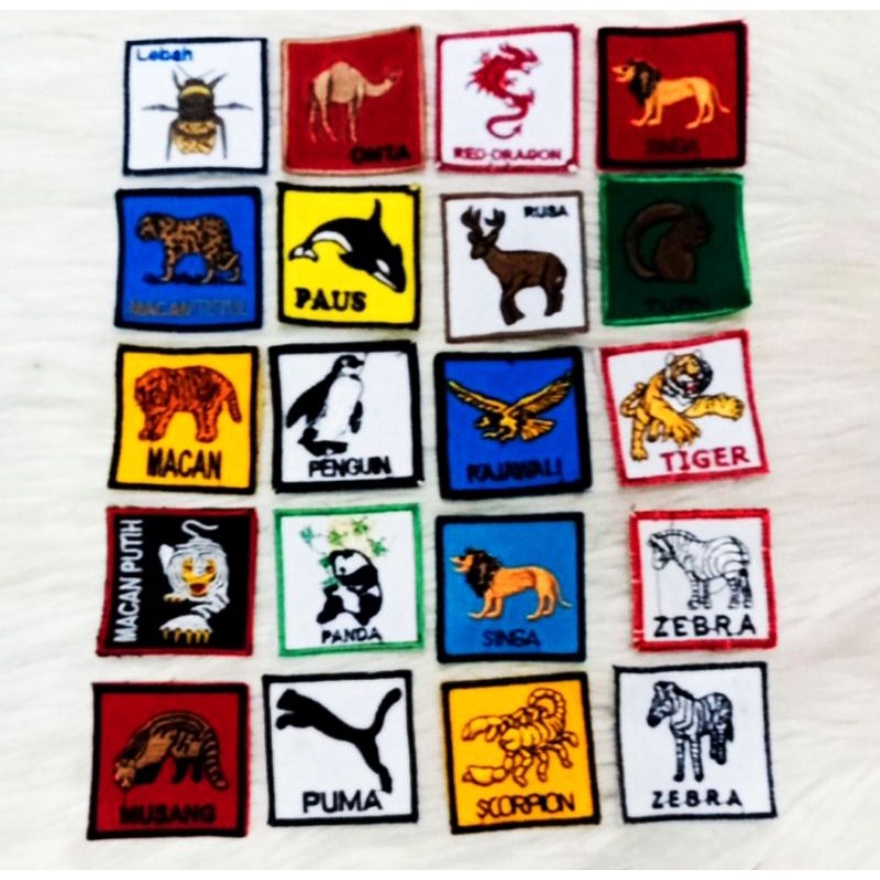 Badge Bet Tanda Regu Pramuka