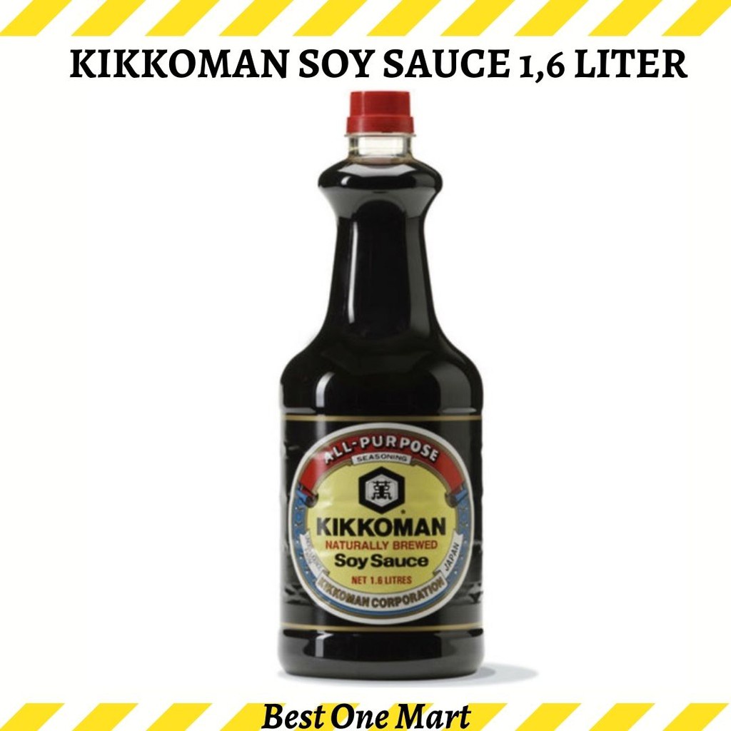 

Kikkoman Soy Sauce - Kecap Asin Jepang Kikoman 1.6 Liter