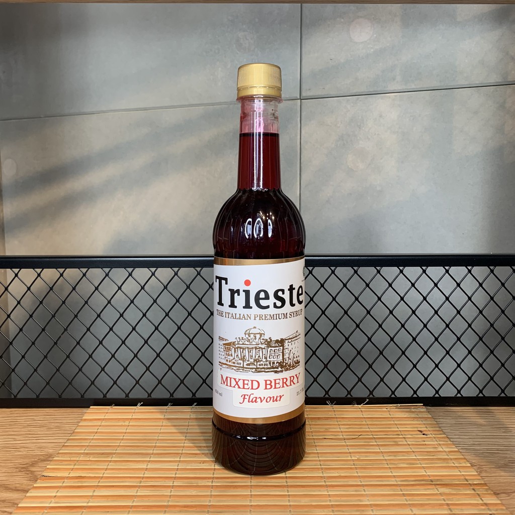 

Trieste Syrup Xed Berry 650 Ml - Trieste Sirup Xed Berry