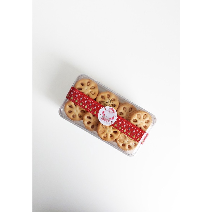 

`````````] (SC068/SC069) stiker natal merry christmas CHERRY SANTA untuk toples