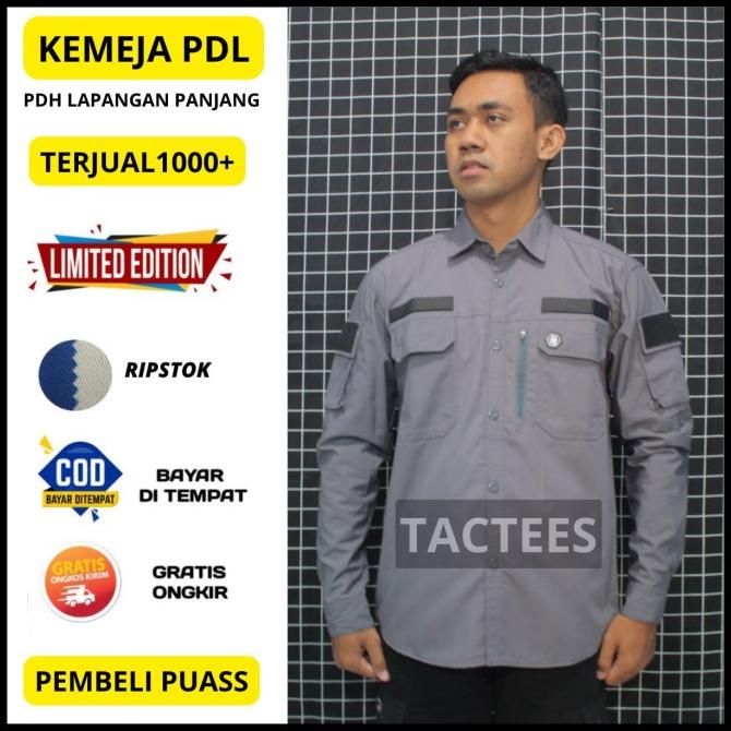 Kemeja Tactical Pdl Lapangan Outdoor Baju Taktikal Komunitas Kerja