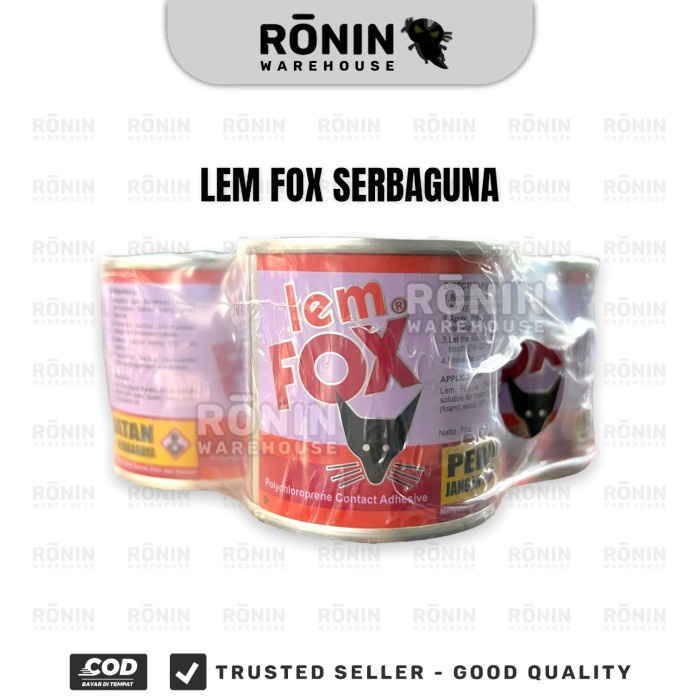 

_^_^_^] FOX lem serbaguna kuning kaleng [36 / 72 kaleng]