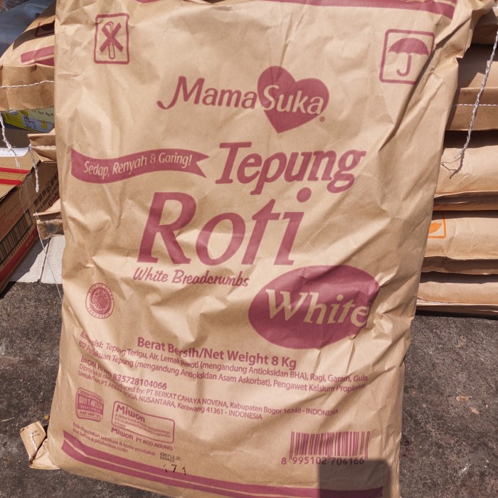 

Promo Tepung Roti Mamasuka White 8Kg